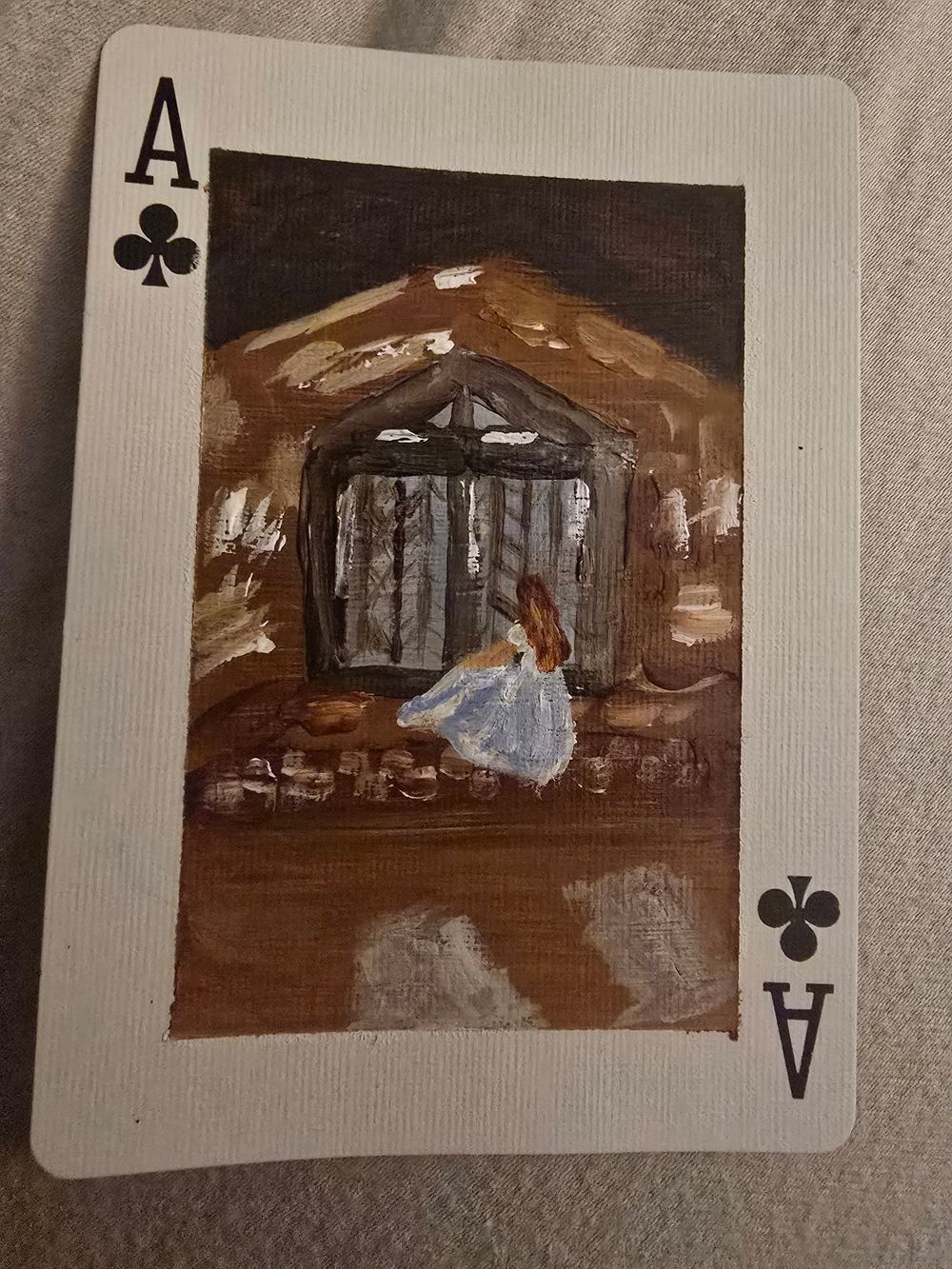 "Looking to escape " Miniature ACEO 